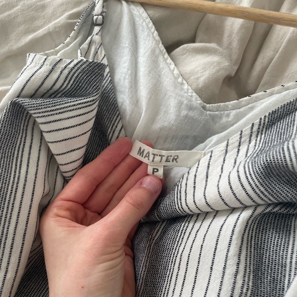 Matter Prints stripe jumpsuit size P equivalent to XS/S EUC - Picture 6 of 6
